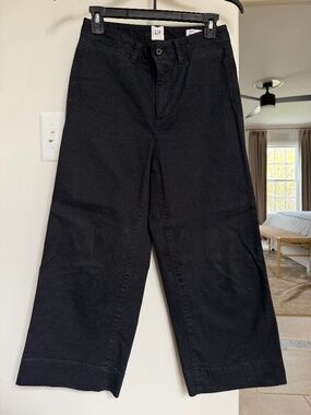 Gap wide leg high rise pants